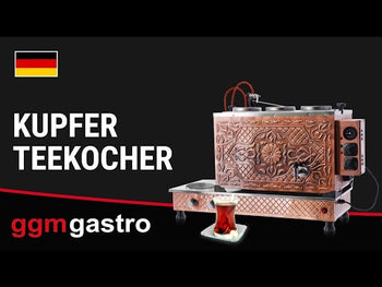 Elektrikli Bakır Çay Kazanı/Makinesi - 940mm - 33 L