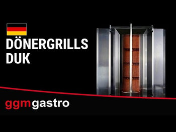 Gazlı Döner Ocağı - 5 Brülörlü - Maks. 80 kg - Koruyucu Sac ve Kanatlar Dahil