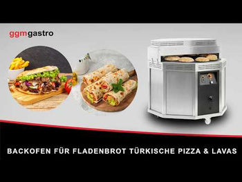 Lavaş & Pide Fırını - Döner - 20 kW - Ø 900mm