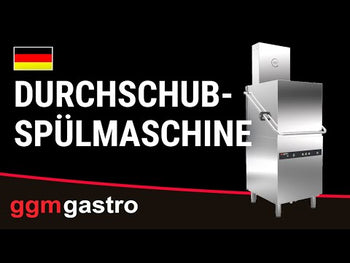 Giyotin Tipi Bulaşık Makinesi - Dijital - 8,7 kW - Isı Geri Kazanımlı, Deterjan, Parlatıcı ve Tahliye Pompalı