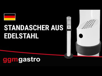 Alüminyum Ayaklı Küllük - Beyaz