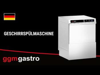 Bardak Yıkama Makinesi - 3,30 kW - Deterjan, Parlatıcı ve Tahliye Pompalı