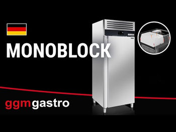 Buzdolabı Paslanmaz Çelik - GN 2/1 - 700 Litre - 1 Kapılı