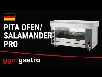 Gazlı Pita Fırını / Salamander PRO - 19,5 kW - 6 Brülörlü