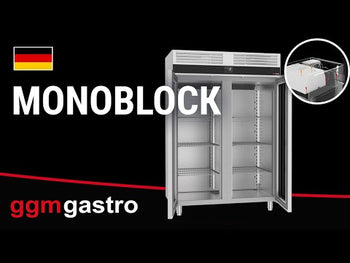 Buzdolabı - GN 2/1 - 1400 Litre - 2 Cam Kapılı