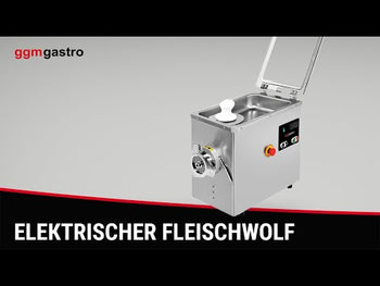 Elektrikli Kıyma Makinesi 22 - 400kg/saat - 1,5 kW - 1400rpm - Soğutmalı