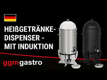 Sıcak içecek Dispenseri - 5 Litre - indüksiyonlu - Krom