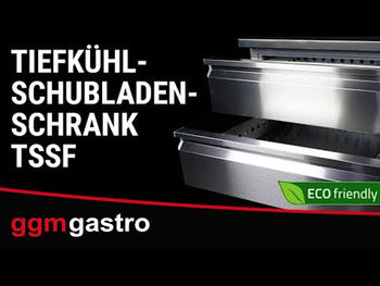 Yatay, Tezgah Tip Derin Dondurucu/Buzdolabı Kombinasyonu - 930 mm-2 Çekmeceli -20 ~ +8°C