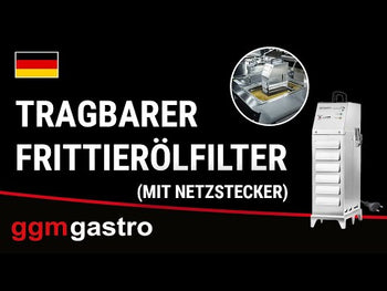 Maks. 12 Litrelik Fritözler için Taşınabilir Kızartma Yağı Filtresi - 30 Litre/Dakika