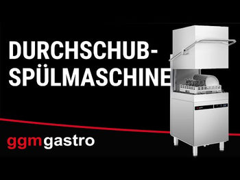 Giyotin Tip Bulaşık Makinesi - 9,66 kW - Deterjan & Tahliye Pompalı