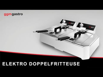 Elektrikli Çift Fritöz - 5+5 Litre - 7,5 kW