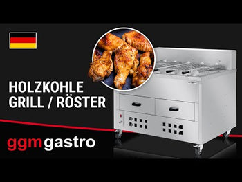 Kömür Izgarası / Piliç Rosto - 1200mm - 5 Şişli