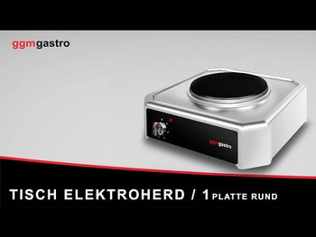 Setüstü Elektrikli Ocak - 2 kW - 1 Yuvarlak Plaka