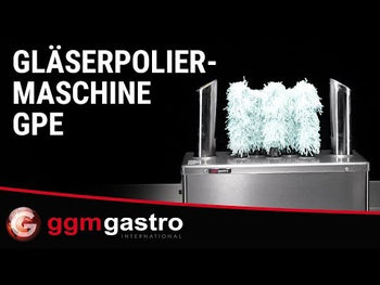 Bardak Parlatma Makinesi - 2,62kW - 8 Dönen Fırçalı