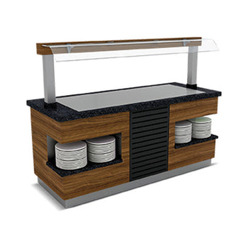 Sümela Paslanmaz Soğuk Servis Ünitesi (Nefeslikli) - 1600 mm