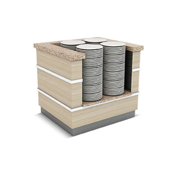 Galata U Form Tabaklık - 1100 mm