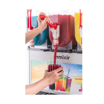 Slush Triple Allure, Granita, Meyve Suyu Dispenseri, 12+12+12 Lt - Inox - Samixir