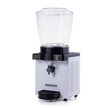 Panaromik Dijital Köpüklü Ayran Dispenseri, 22 Lt. - Beyaz - Samixir