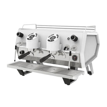Tam Otomatik Espresso Kahve Makinesi - 2 Gruplu - Beyaz - D8 Pro - Sanremo