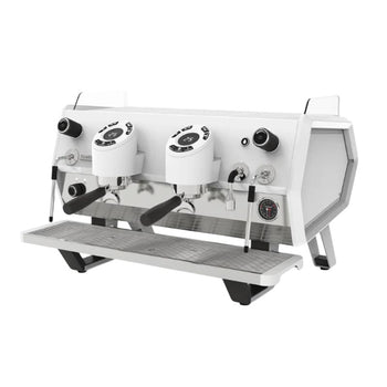 Tam Otomatik Espresso Kahve Makinesi - 2 Gruplu - Beyaz - D8 - Sanremo
