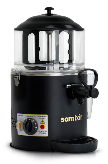 Sıcak Çikolata ve Sahlep Makinesi, 5 Lt. - Siyah - Samixir