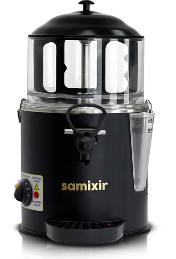 Sıcak Çikolata ve Sahlep Makinesi, 5 Lt. - Siyah - Samixir