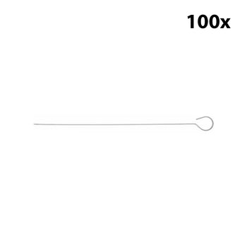 Kıvrık Paslanmaz Tabak Sunum Şişi - 250 mm - (100 Adet) - Alba
