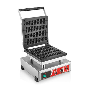 Çubukta Waffle Makinesi - Elektrikli - SilverInox