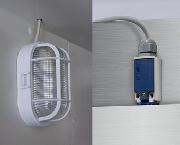 Paslanmaz Çelik Duvar Tipi Soğutma Ünitesi - Maks. 7,5 m³ İçin