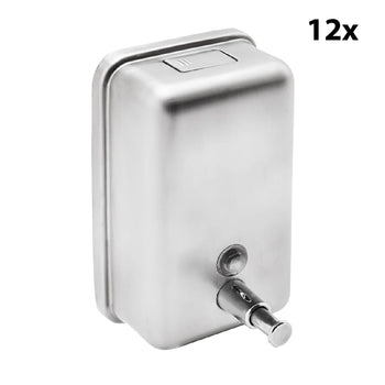 Sabunluk - 1000 ml - 12 Adet - Paslanmaz Çelik